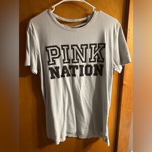 Light Blue, VS PINK T-Shirt